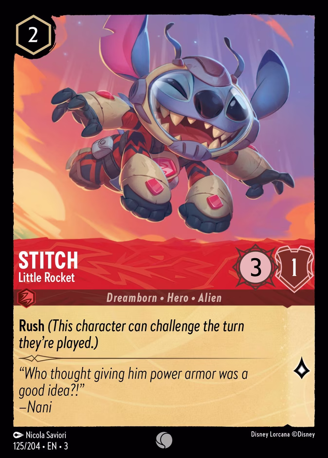 Stitch — Little Rocket 125