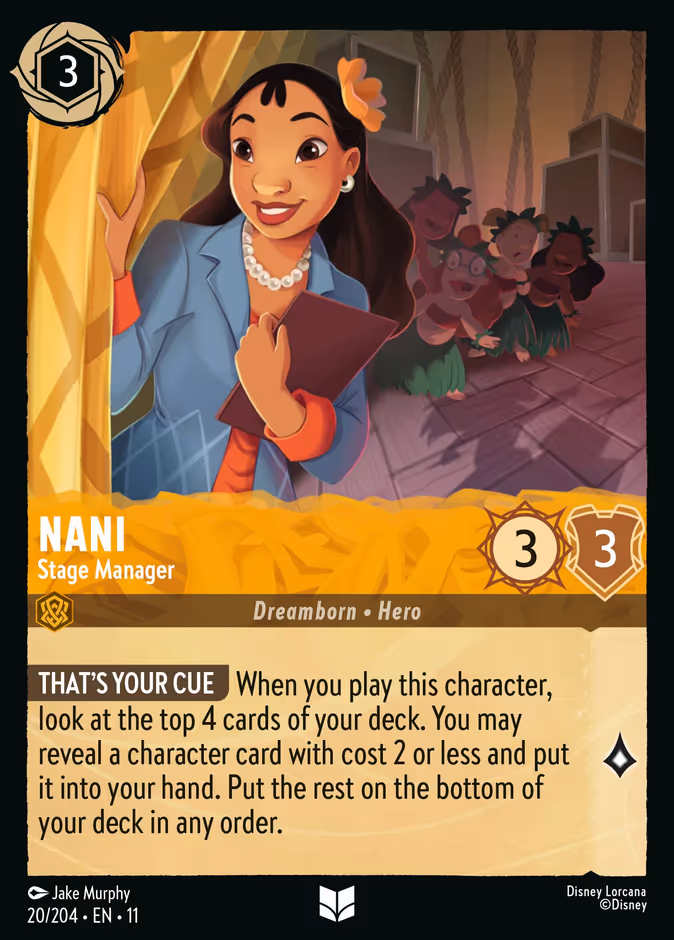 Nani — Stage Manager 20
