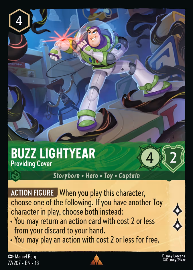 Buzz Lightyear — Providing Cover 77