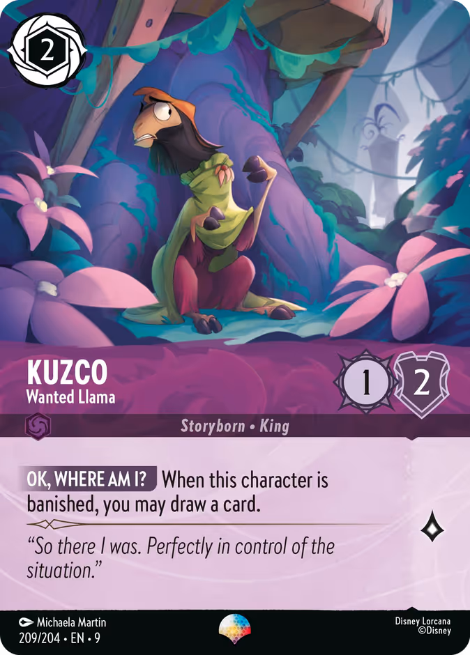 Kuzco — Wanted Llama 209