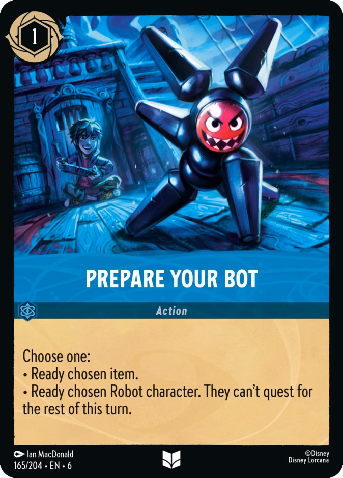 Prepare Your Bot 165