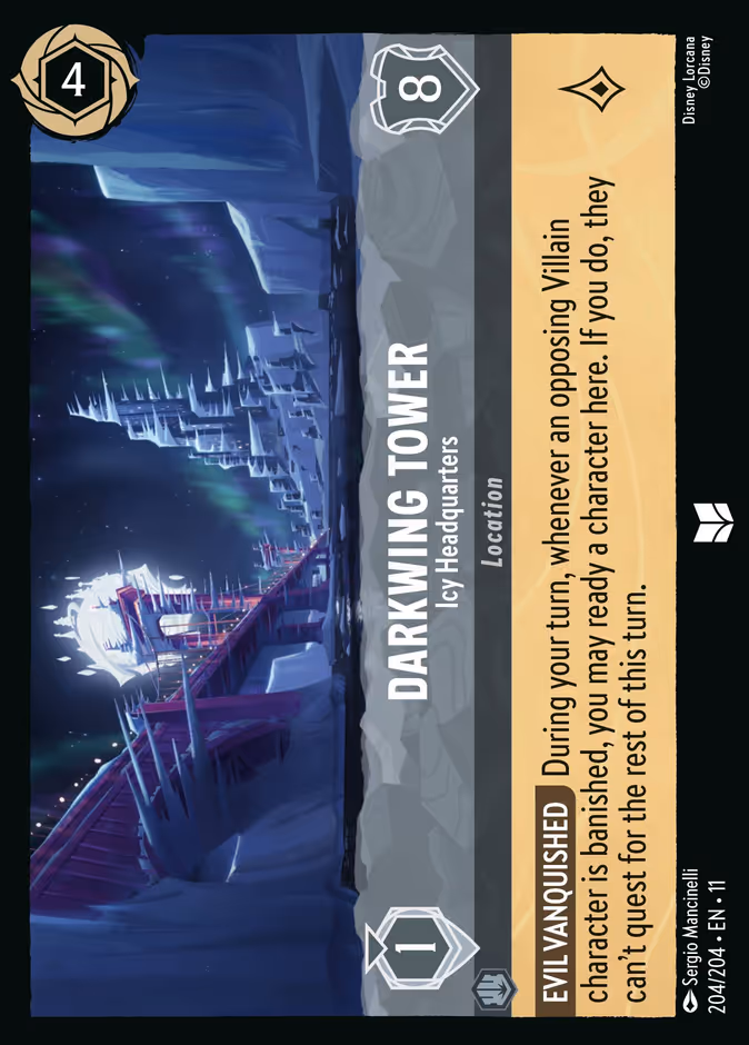 Darkwing Tower — Icy Headquarters 204