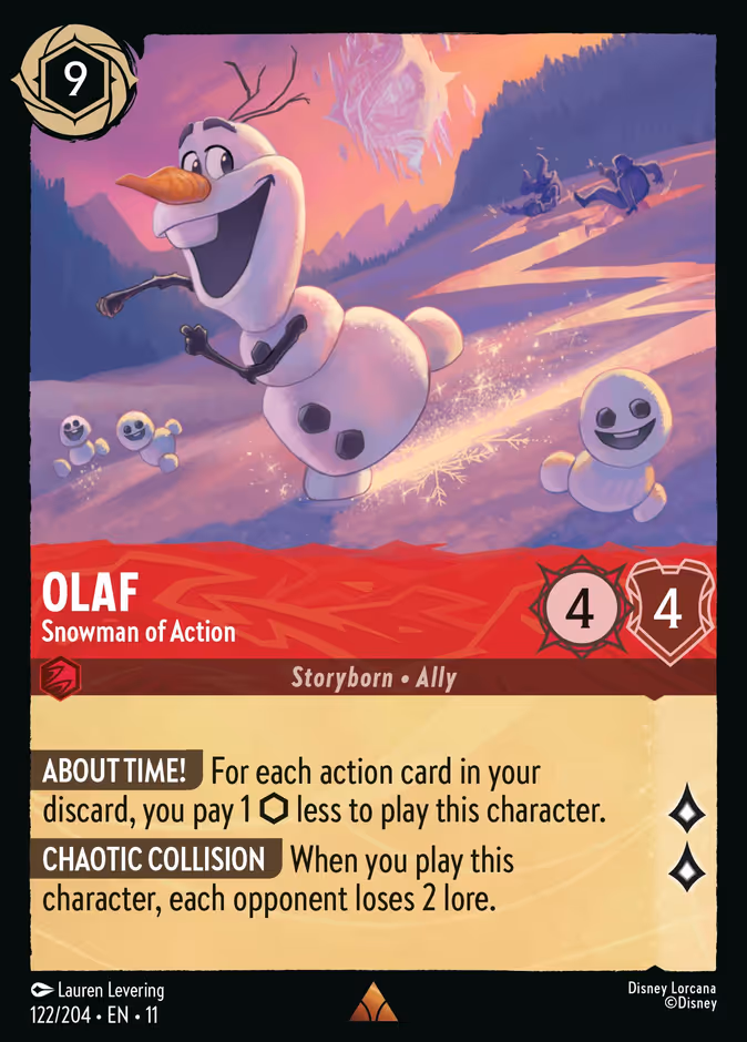 Olaf — Snowman of Action 122