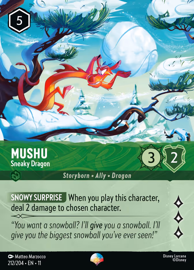 Mushu — Sneaky Dragon 212