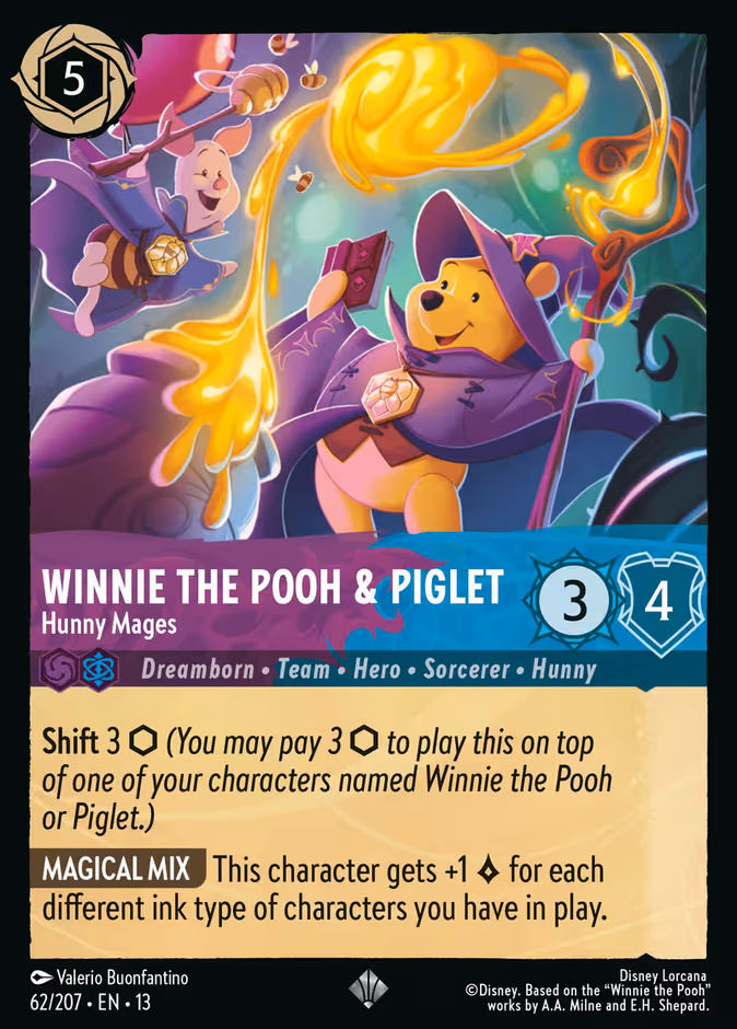 Winnie the Pooh & Piglet — Hunny Mages 62