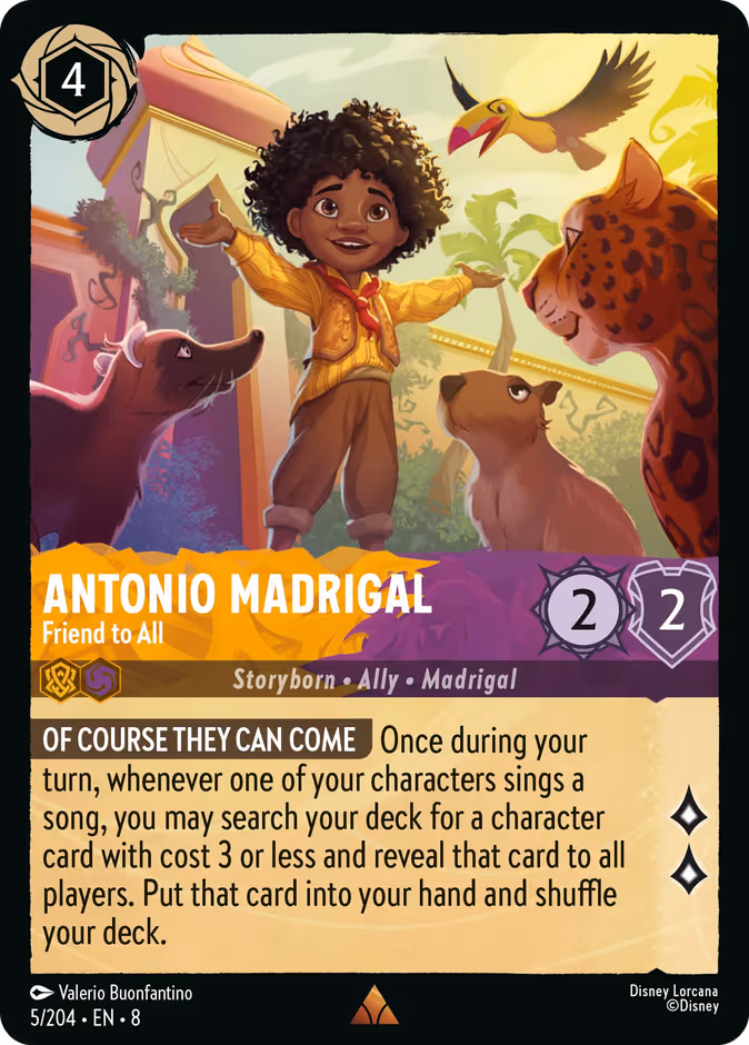 Antonio Madrigal — Friend to All 5