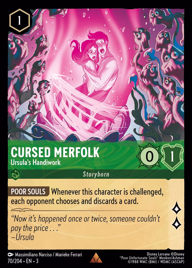 Cursed Merfolk — Ursula's Handiwork 70