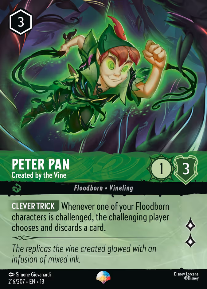Peter Pan — Created by the Vine 216