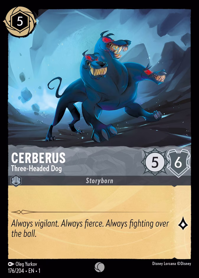 Cerberus — Three-Headed Dog 176