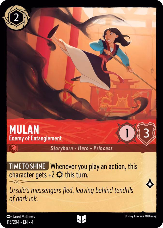 Mulan — Enemy of Entanglement 115