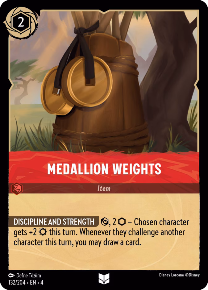 Medallion Weights 132