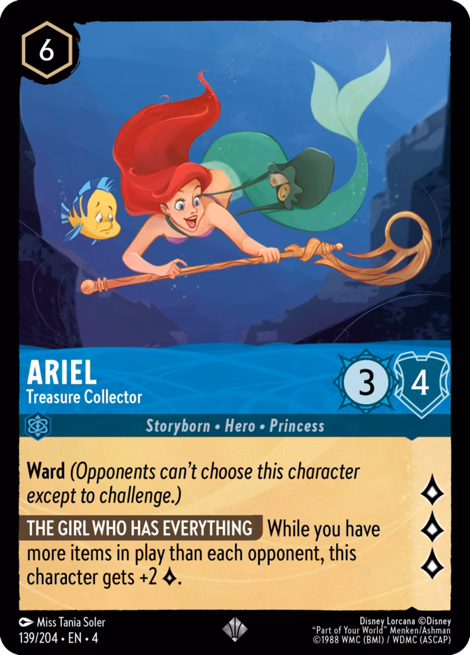 Ariel — Treasure Collector 139