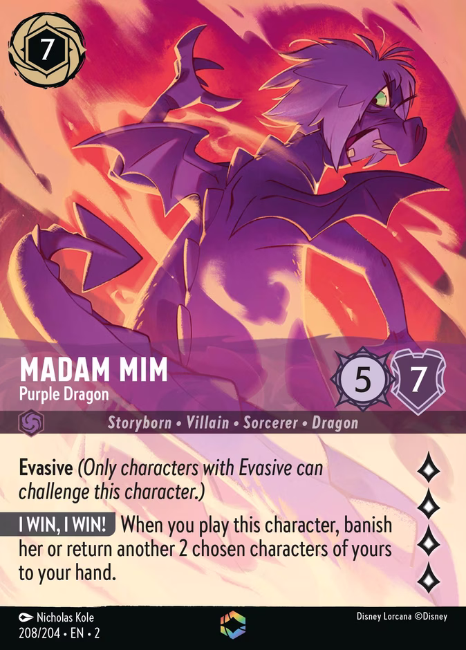 Madam Mim — Purple Dragon 208