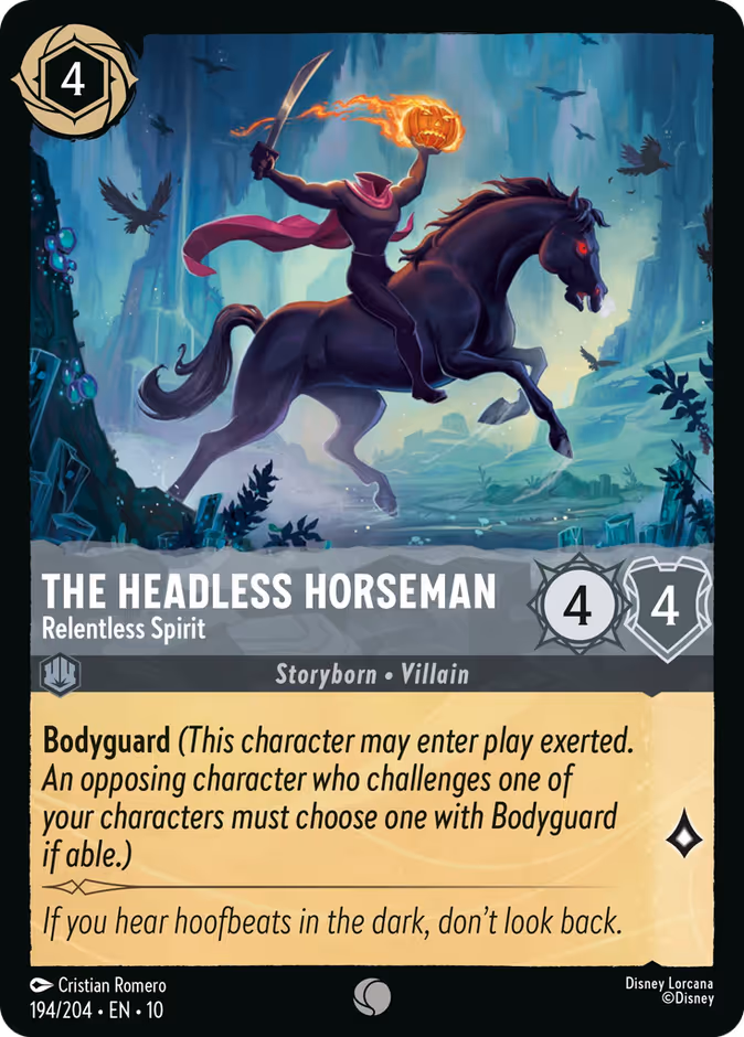 The Headless Horseman — Relentless Spirit 194