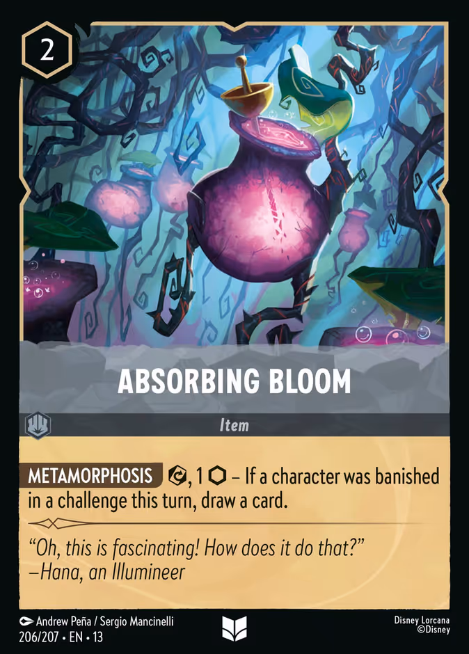 Absorbing Bloom 206