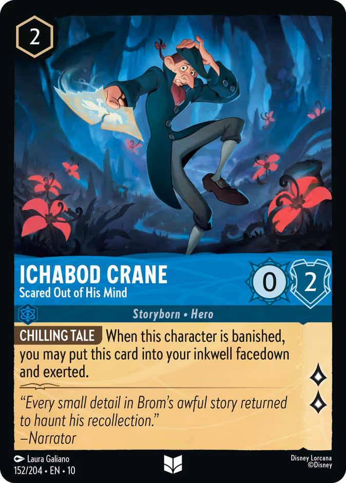 Ichabod Crane — Scared Out of His Mind 152