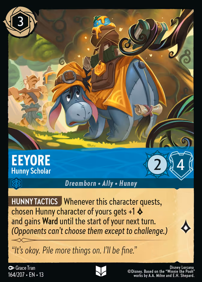 Eeyore — Hunny Scholar 164
