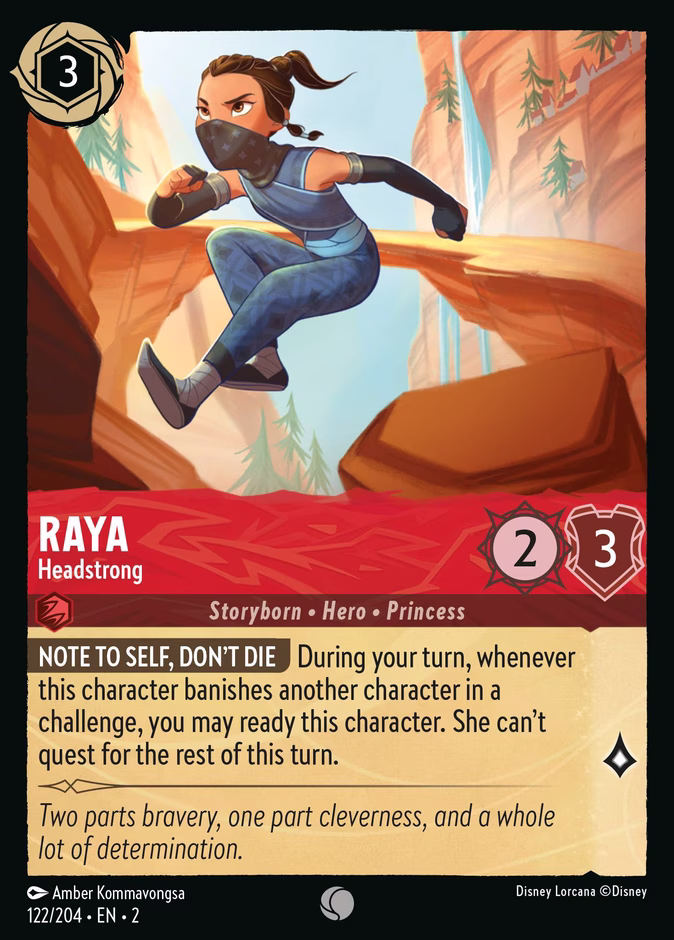 Raya — Headstrong 122