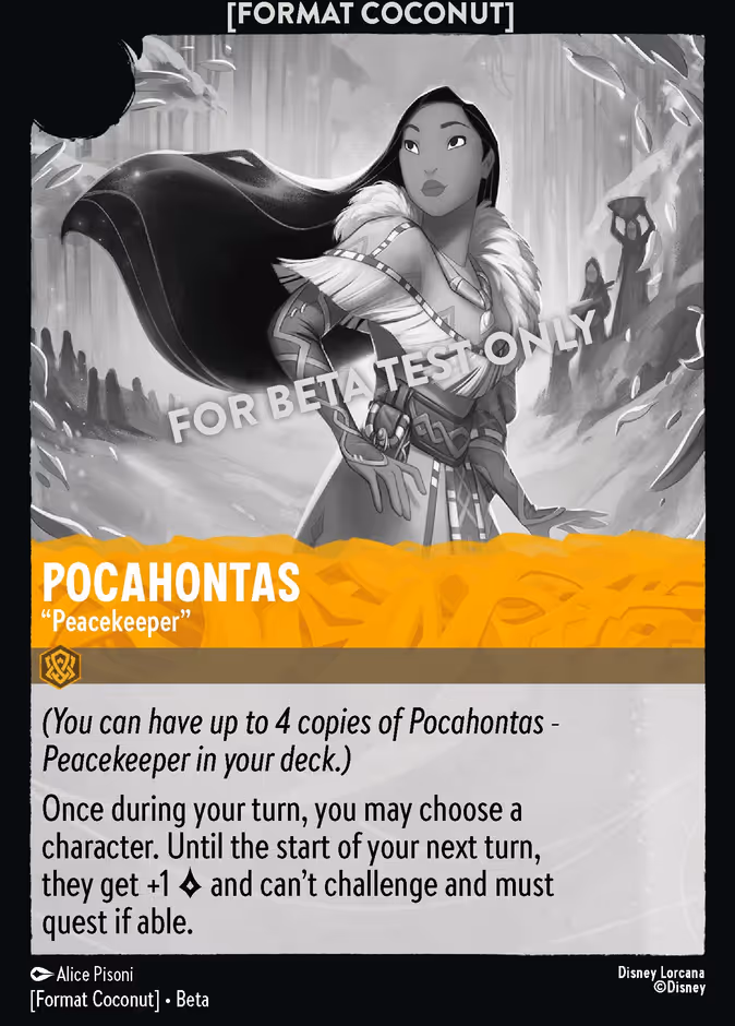 Pocahontas — "Peacekeeper" 2