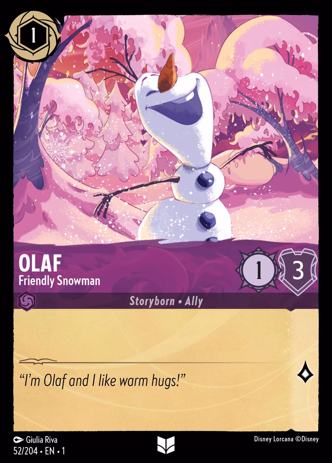 Olaf — Friendly Snowman 52