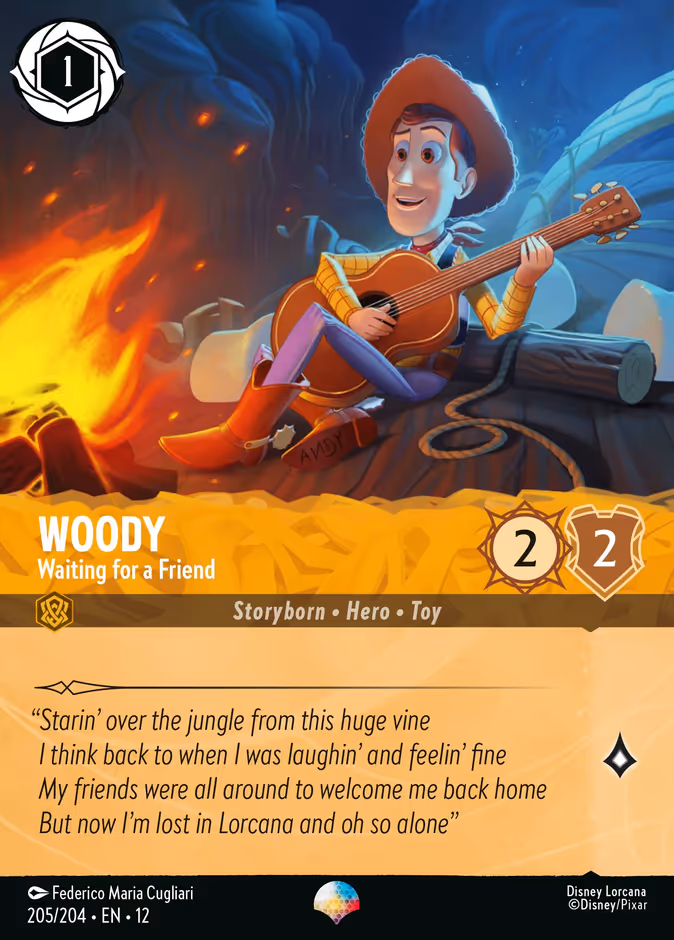 Woody — Waiting for a Friend 205