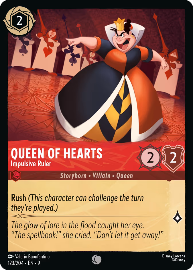 Queen of Hearts — Impulsive Ruler 123