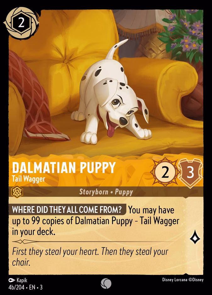 Dalmatian Puppy — Tail Wagger 4b
