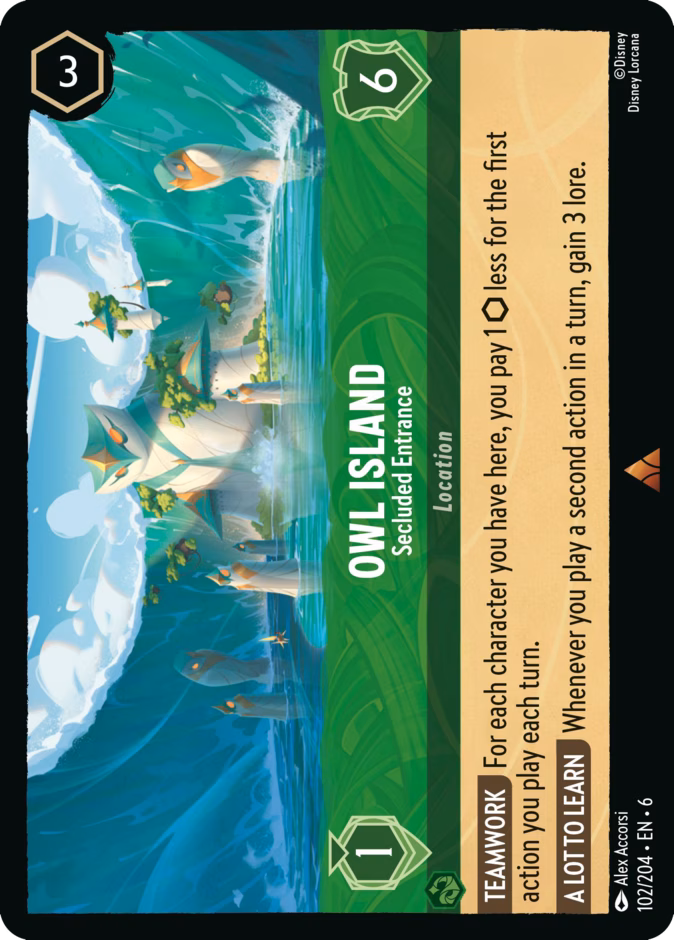 Owl Island — Secluded Entrance 102