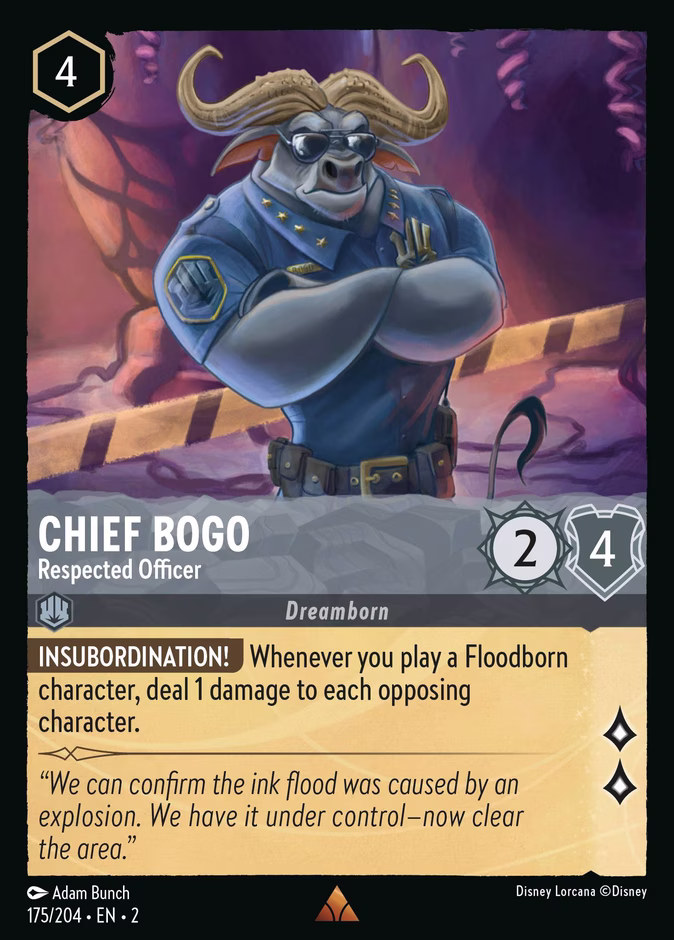 Chief Bogo — Respected Officer 175