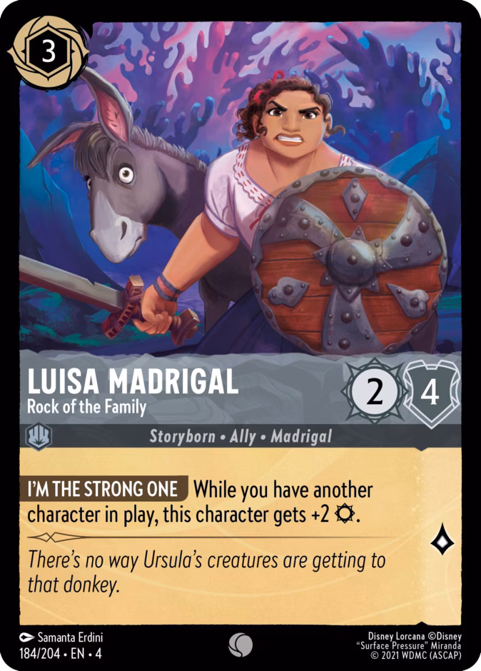 Luisa Madrigal — Rock of the Family 184