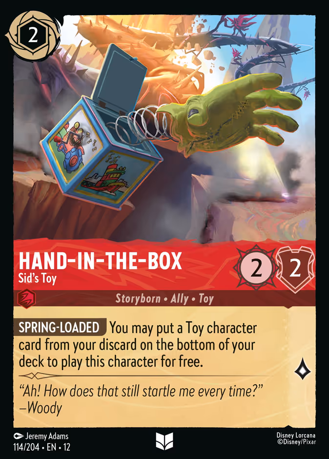 Hand-in-the-Box — Sid's Toy 114