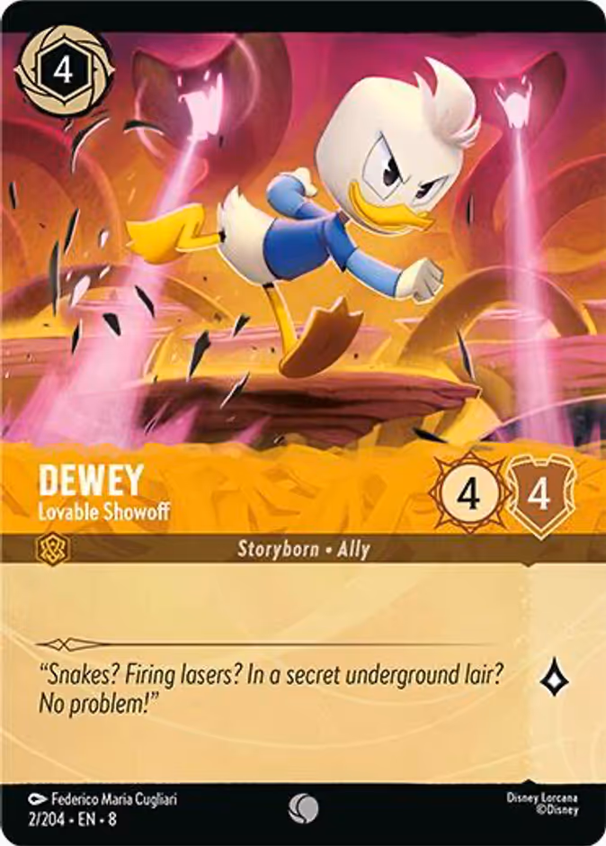 Dewey — Lovable Showoff 2f