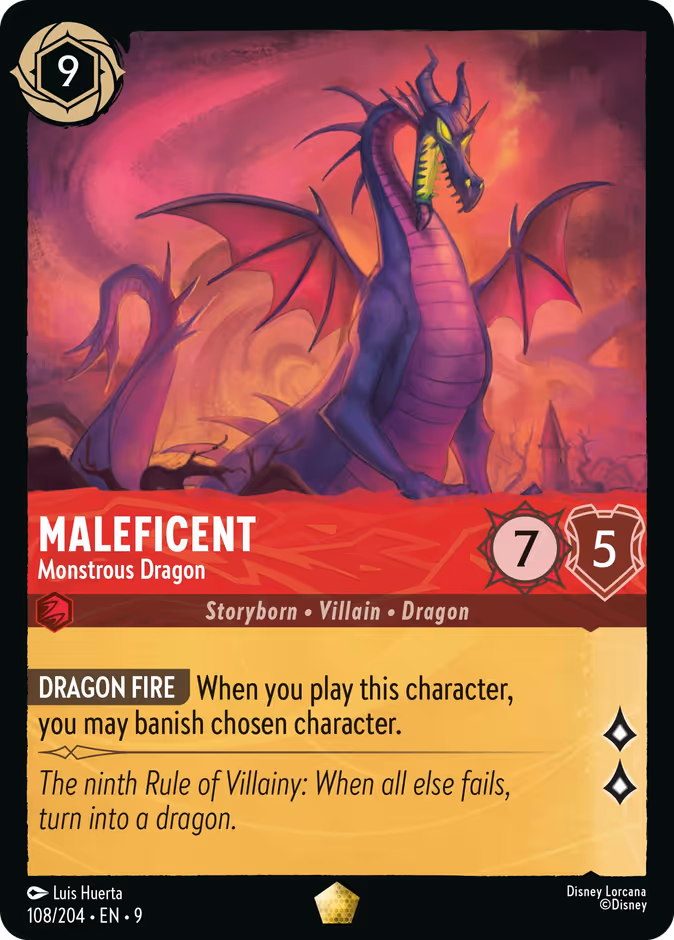 Maleficent — Monstrous Dragon 108