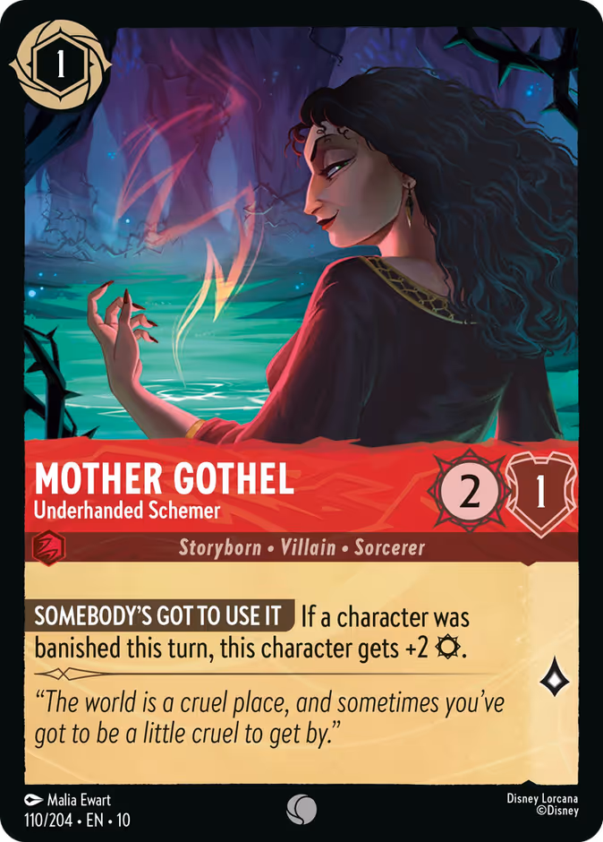 Mother Gothel — Underhanded Schemer 110