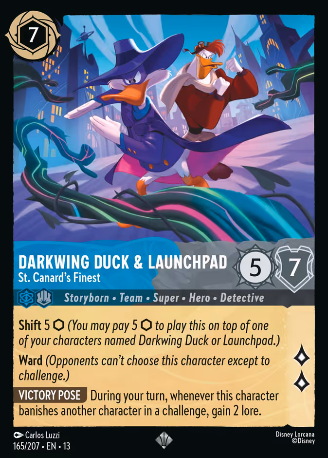 Darkwing Duck & Launchpad — St. Canard's Finest 165