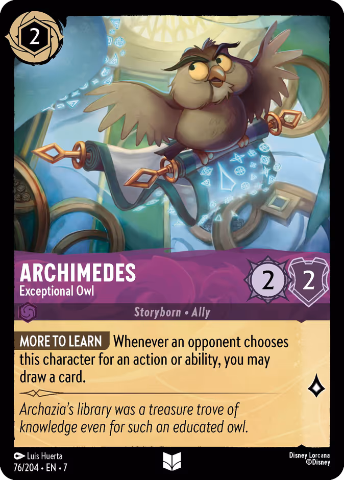 Archimedes — Exceptional Owl 76