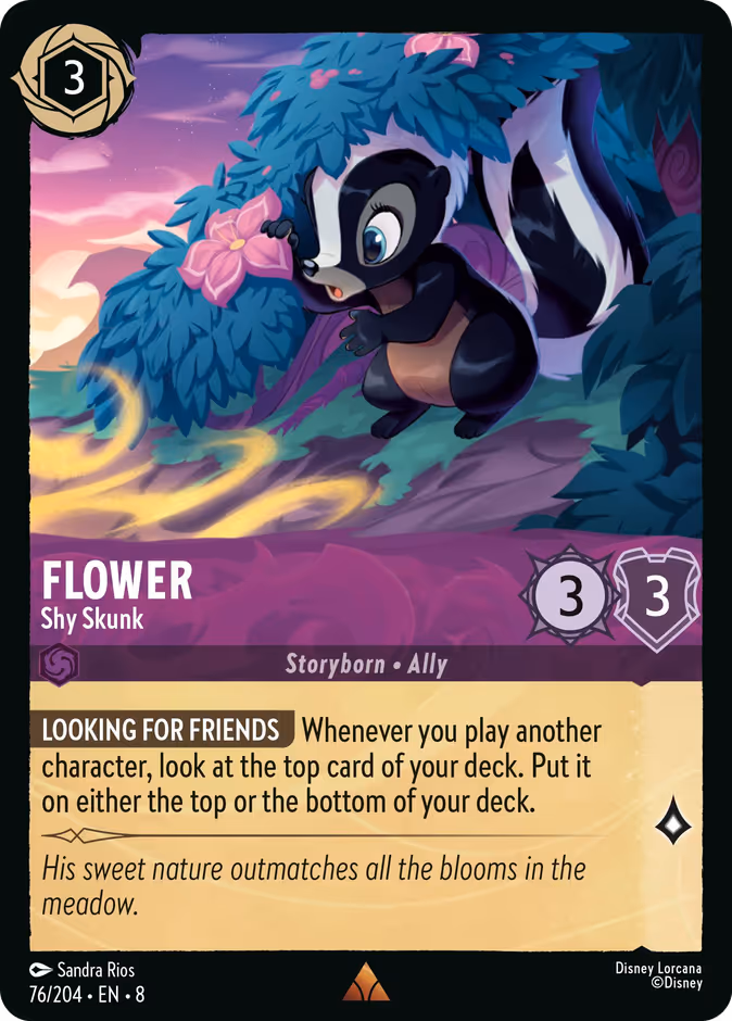 Flower — Shy Skunk 76