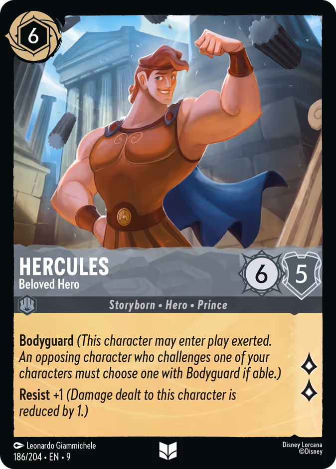 Hercules — Beloved Hero 186