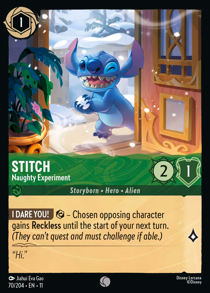 Stitch — Naughty Experiment 70