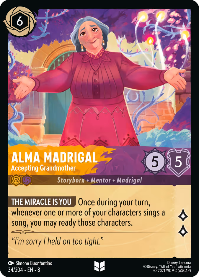 Alma Madrigal — Accepting Grandmother 34