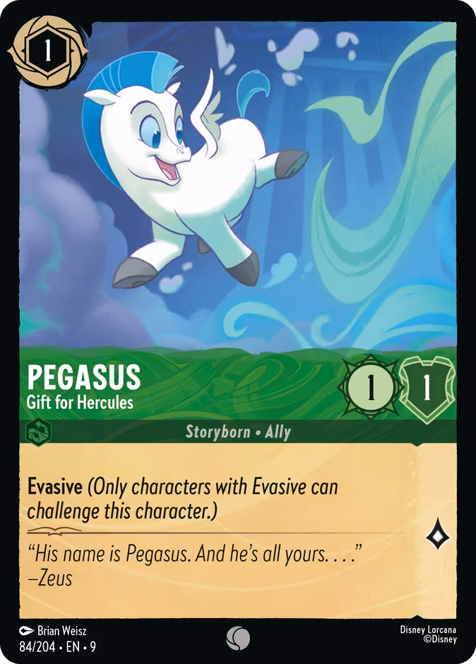 Pegasus — Gift for Hercules 84