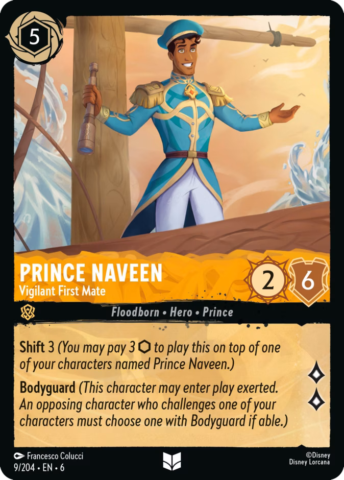 Prince Naveen — Vigilant First Mate 9