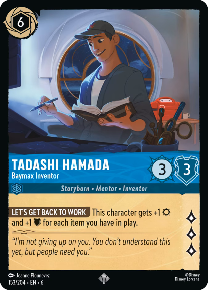 Tadashi Hamada — Baymax Inventor 153