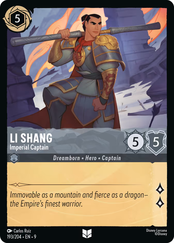 Li Shang — Imperial Captain 193