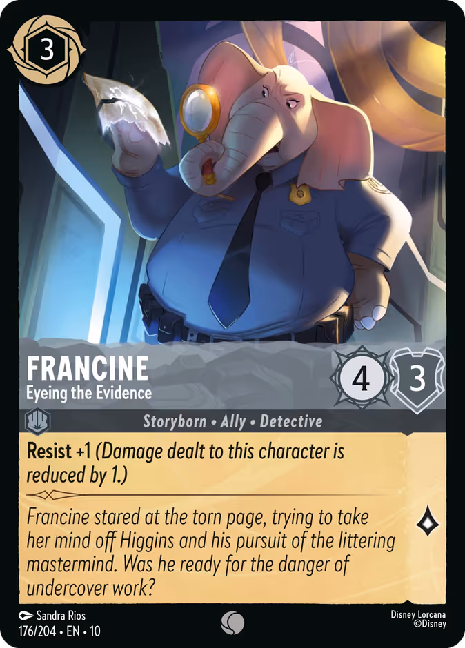 Francine — Eyeing the Evidence 176