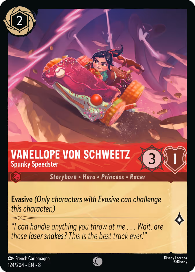 Vanellope Von Schweetz — Spunky Speedster 124