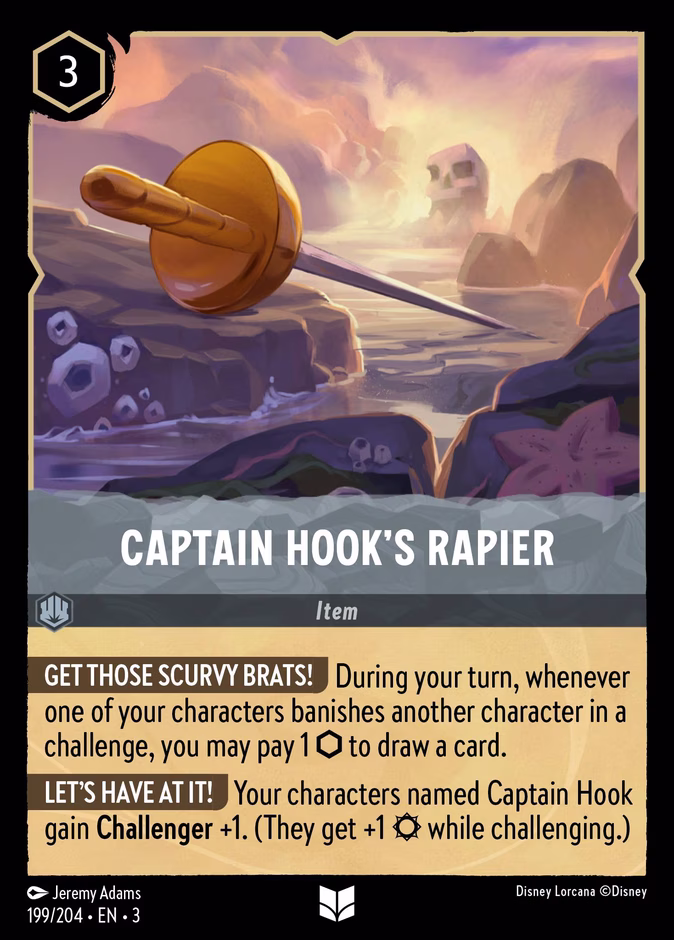 Captain Hook's Rapier 199