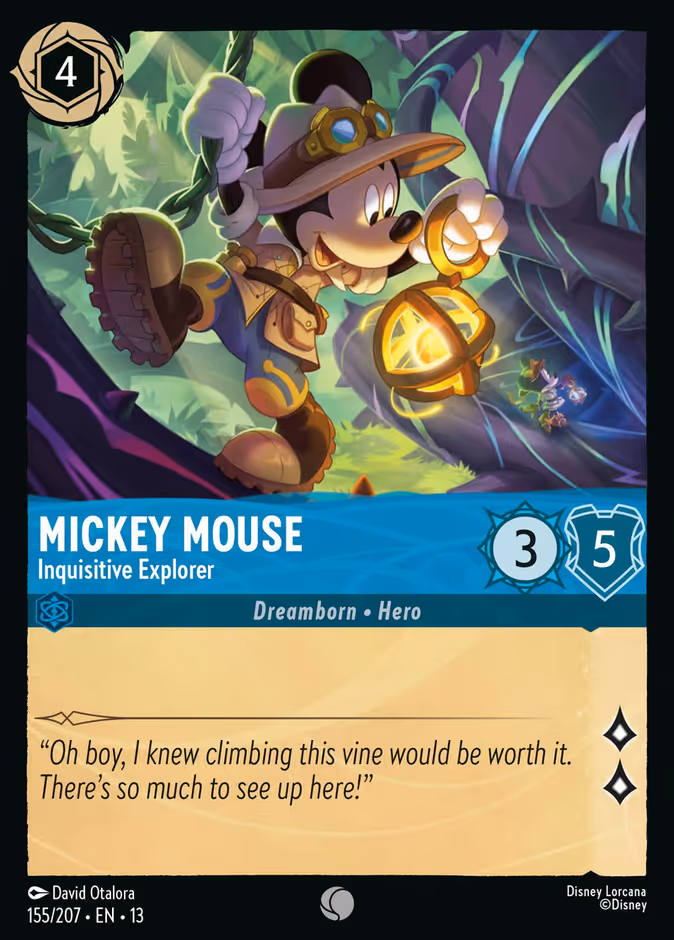 Mickey Mouse — Inquisitive Explorer 155