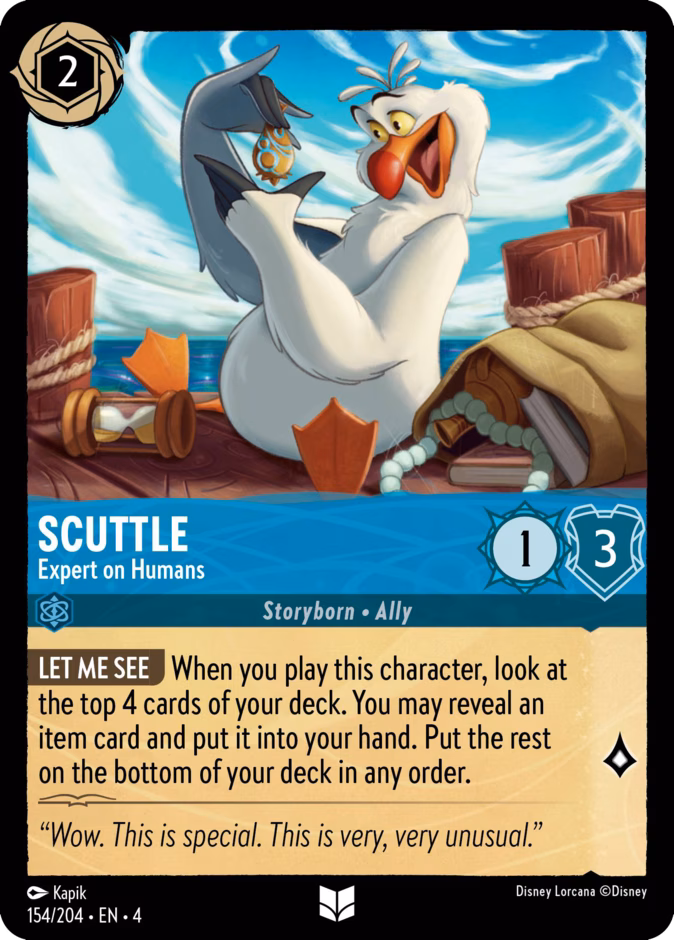 Scuttle — Expert on Humans 154