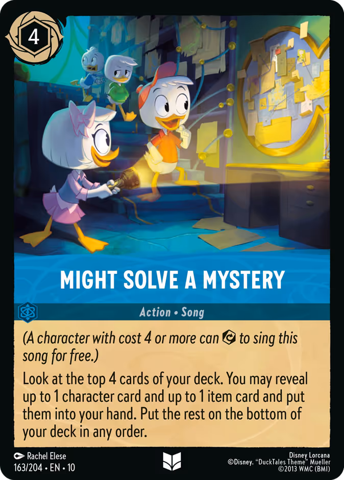 Might Solve a Mystery 163